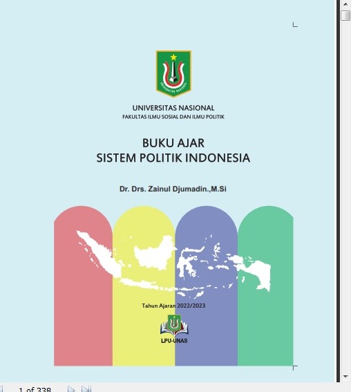 Read more about the article BUKU AJAR SISTEM POLITIK INDONESIA